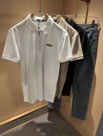 boss 2025春夏新款男士短袖Polo衫，最新款全网独家首上！！~既经典有时尚百搭，谁不爱啊，将经典再次展现，非常的耐看，自带低奢光环与辨识度！Pr*Da传