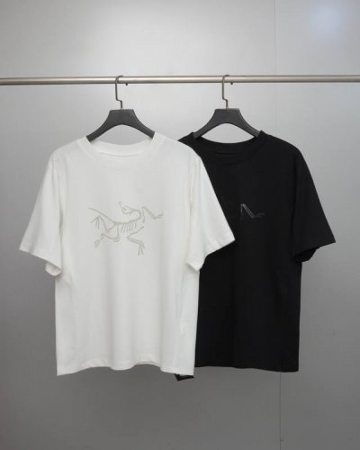 原版定制 官网同步 三针五线 看细节老板们 Arcteryx始祖鸟Envoy Arc'word 品牌 Logo徽标透气圆领宽松短袖T恤 男女同款 1这款Einv