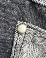 款号-Mx006 细节图 Louis Vuitton路易威登 25Fw 马赛克黑灰棋盘格牛仔裤-顶级版本 今天必须要给大家分享Lv这款超火爆的马赛克牛仔套装！尤