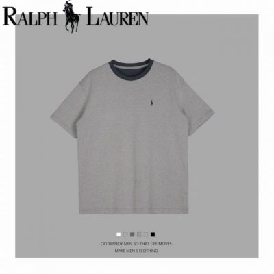 ralph Lauren拉夫劳伦小马标圆领短袖刺绣短袖T恤衫上衣！拉夫劳伦圆领短袖 原单品质 正品一比一打版复刻 采用 26支食毛精梳纯棉面料，有做手感工艺，顺