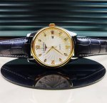 新品上市【 330】 【顶级】浪琴名匠系列皮带男士石英手表 【全套包装】精钢精工，瑞士进口机芯，头层牛皮表带，矿物质蓝宝石镜面。走时精准。 机芯质保一年