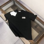 amon*Cler 蒙口 2025春夏最新款短袖T恤，男女同款定制专属纯棉面料，定制原版工艺螺纹，胸前定制双标Logo点缀！简约大方，从容百搭，档次极高，完美融