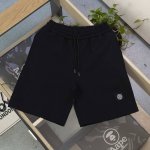 高版本 2025新款Stone Island石头岛罗盘指南针小徽章Logo休闲情侣短裤五分裤 以经典色调诠释百搭美学 松紧腰搭配抽绳设计 穿脱便捷且贴合身形 带