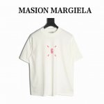 Maison Margiela马吉拉 日历字母拉丝短袖 面料26S精棉双股300克，罗纹拉架十字螺纹，采用细支数纱线织造，使得面料质地轻薄，透气性好，穿着舒适，