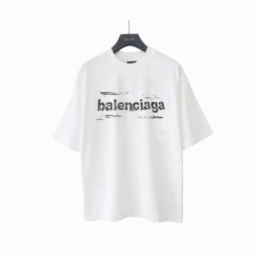 实拍细节图+尺码表 balenciaga巴黎世家新款限定字母Logo短袖T恤 背后字母印花 逼格满满 相当吸睛 超高级上身超酥服 作为舒适穿搭的重中之重 百搭耐