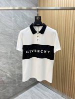 Give 纪梵希 2025春夏新品 三标齐全 翻领短袖polo衫 好货不用过多介绍 看细节 专柜码数：M-Xxxl 175 140建议L