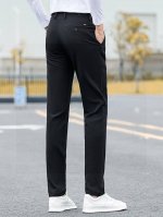 Tommy 汤米男士商务休闲裤新款男士休闲西裤， 男士高端商务休闲裤 客供进口臻选100%生态环保棉质面料 非市面各种由涤纶、化纤、尼龙仿制的粗糙劣质面料，真正