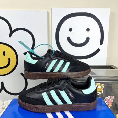 德训Hy009黑胡兰 Adidas Originals Samba Og 轻松脚感 低帮板鞋 男女同款 尺码36-44