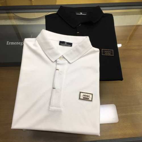 新品polo Zegn.. 2025春夏专柜时装款短袖丝光珠地棉马球polo衫！ 面料：甄选高级进口成衣定织珠地面料，老牌工坊成衣工序定织定染，极为奢华特殊的材