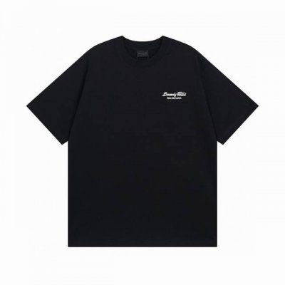 Balenciaga 巴黎世家2025 Ss 胸前小标字母新Logo刺绣短袖T恤 本市场No.1的质量 真正天花板品质 全部原版开发注意细节图 避免被盗图商家混
