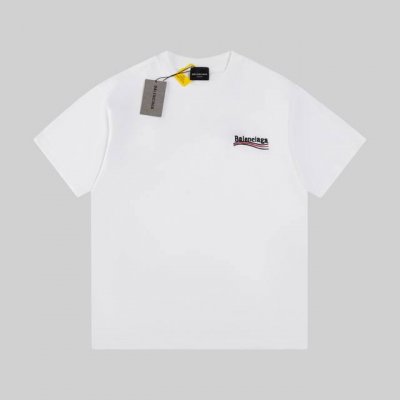 balenciaga 巴黎世家2025Ss经典可乐海浪刺绣短袖T恤 本市场No.1的质量 真正天花板品质 全部原版开发注意细节图 避免被盗图商家混发 正确350