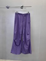 Mm6 新款休闲裤 经典刺绣标 人棉混纺特殊面料 休闲宽版裤型 男女同款 尺码Sml