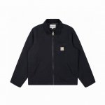 款号320 Carhartt 卡哈特灯芯绒翻领底特律工装夹克外套 面料水洗处理手感舒适 定制Logo刻字五金 灯芯绒材质翻领 颜色:黑色 棕色 紫色 尺码:S-
