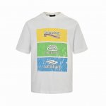 balenciaga 巴黎世家 24Ss 方块3标印花短袖 标准数码直喷印花技术，纯棉柔软面料，对色定染面料，超精细平网印花工艺，潮流感十足，定染纯棉面料，Os