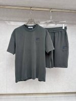 罗意威 2025Ss春夏新款短袖套装，男女同款。上身效果超赞，码数 M-3Xl