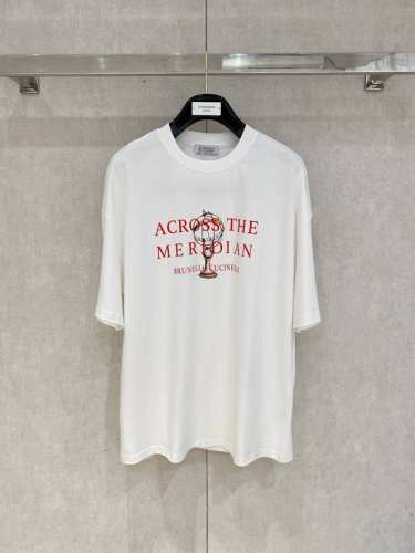 Brunello Cucinelli 布鲁奈罗.库奇内利 2025Ss春夏新品 Bc极简精粹高级圆领T恤，品质控推荐入手 尺码：S-Xl Os版 下单建议报身高