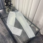 款号K162 prada普拉达Ss春夏新款加柔牛仔裤 只做精品 看面料 看做工 看细节 原厂原布原洗水！进口原版水洗弹力面料进口原版水洗弹力水洗面料，弱饱和度的