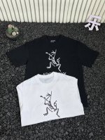 Arcteryx 始祖鸟 25Ss夏季胸前大幅鸟标印花短袖T恤 情侣款 - 小红书热门爆款 明星网红同款穿搭 男女日常通勤穿搭必备单品 高品质高克重双纱面料 亲
