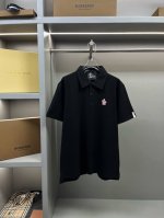 Moncler 蒙口 标识贴片新款polo衫 原版面料 官方同款 采用210克纯棉珠地面料 定制 同缸染面料 手感非常舒服爽滑 版型挺阔有型 一线品牌代工厂p出