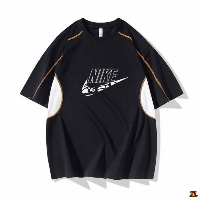耐克 独家实拍上新夏季高品质拼色短袖T恤潮牌宽松休闲户外速干训练衣服 本季主打 货源充足 放心主推 高端品质 经典设计 做工出色 经典百搭 上身效果极佳