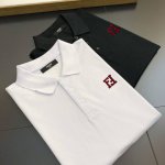 Fendi芬迪 小刺绣 夏季男士新款翻领短袖polo衫，定制面料 透气舒适度高，细节无可挑剔，品牌元素设计理念，体现高品质。手感细腻柔软！呈现休闲裁剪，上身版型