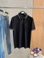 L p2530春夏新款男士标识短袖polo衫，延续经典商务休闲翻领polo恤.该款polo衫采用丝光双面棉质珠地面料制成，隽永设计可跨越时尚潮流。经典款型，品牌
