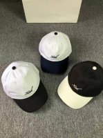 上新 Kith Script Logo Cap拼色刺绣弯檐棒球帽 材质：精梳棉 工艺：拼色 白拼黑、白拼蓝、黑拼白 三色P