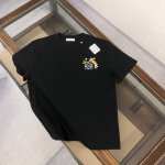 Cloe*We 罗意威 2025最新款短袖T恤，绝对的顶级爆款，原版一比一面料，胸前立体Logo刺绣图案点缀更显得不凡跟高档，大气，简约，基础，耐看，但又独具风