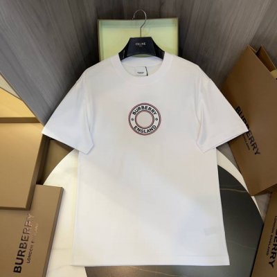 Bur 徽标圆形刺绣棉质短袖T恤 bur王牌渠道 秒杀市面上一切版本 只能说根本就不是一个级别的存在 不管是材质还是细节及工艺制作方面 不惧任何挑战 只为给大家