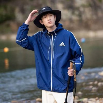 供 Adidas 阿迪达斯 2025年新款防晒衣皮肤衣外套情侣男女同款上衣25Ss男士新款户外休闲皮肤防晒衣！防晒指数50+认证款！高端品质无敌！ 进口科技防晒