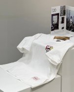 Evisu福神2025夏季新款太鼓达摩纯棉印花休闲宽松情侣款 短袖T恤 款号：C309 颜色: 黑色 白色 细节版本一比一复刻 重磅专柜最新款！走一波！绝对私房