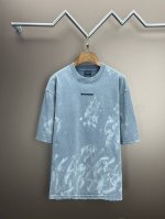 p110 高端品质【巴黎世家Balenciaga】 原版高克重双纱纯棉面料 重工艺绣花、加手绘，抄色，手感滑爽 L极度舒适体验 十足的高级感，都保持奢华高贵的特