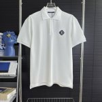 364 当天到货 现货现配 Louis Vuitton 路易威登2025新款 定制皮章Logo休闲polo衫短袖 原版面料 高版本 高品质 对色定染面料 圆领垂
