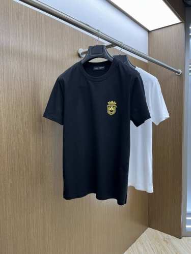 Dgss春夏新款短袖T恤，冰潮丝光棉系列越洗越柔软 官W1-1 高版本 顶级图案Logo，帅气时尚，简约百搭款。不仅挺括，保持潮流的廓形，又穿着舒适，纱织更细腻
