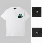 杜嘉班纳Dg 爆款纯棉面料手感非常舒服 最新砖柜同步 Os落肩版型 时尚又个性 超级百搭好看的一款 男女都非常合适 人手必备款 吊牌 领标 水洗麦 三标齐全 码