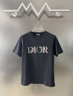 Dior 迪奥经典款渐变色花卉刺绣短袖T恤 刺绣采用16种不同颜色纱线织成，市面通货是刺绣后热转印花，且刺绣图案及其不对版，注意区分 尺码：S-Xxl