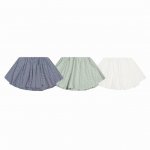 款号3938 grove格纹花苞多层次半身短裙 size S M colour 藏青格子 绿格子 白色 减龄学院风 车静媛同款上身 显瘦显腿长 休闲百搭又好穿
