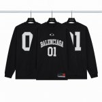 巴黎世家Balenciaga 球服01号长袖P140 2025Ss新主麦上身 刺绣为进口田岛万针刺绣贴布绣工艺 印花采用进口椭圆机胶浆印花 还原正品细节 区别市