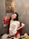 260G重磅纯棉 Nike 耐克 Nk 绚烂花朵图案 可爱清新 短袖T恤 男女同款 半袖 情侣款 面料工艺 1.260G重磅纯棉 100%棉 恰到好处的克重 上