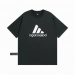 120 刺绣双面穿绿色 Balenciaga 巴黎世家联名Adidas阿迪 经典Logo组合刺绣 正反双面穿 短袖T恤 本市场No.1的质量 真正天花板品质 全
