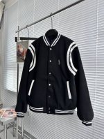 新款上新 纯原臻品 Ralph Lauren拉夫劳伦刺绣复古小标拼片毛呢棒球服外套 郑秀晶同款 实拍细节图已发，随意对比 小红书爆款女士秋冬款棒球飞行夹克外套今