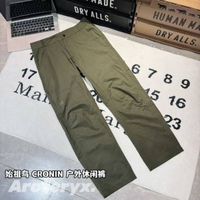 Arc'teryx 祖鸟 Cronin 户外休闲裤 -面料：采用原版一比一定织定染*61%棉+29%锦纶+10%氨纶的混纺材质。面料表面添加特氟龙涂层。 -辅料