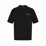 balenciaga 巴黎世家 22Ss 前后字母印花短袖 全新的面料与车线工艺 米色特殊色面料 全程都是定织定染的 特殊色的决绝忌讳现成面料 大货只用到10卷