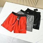 上新 耐克Nike夏季轻薄运动短裤腰部松紧舒适不勒 尺码:M,L,Xl,2Xl,3Xl 黑色 灰色 红色 极品梭织弹力面料 手感顺滑速干排汗轻薄透气 而且还具抗