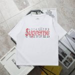 上新120【纯原臻品 顶级复刻】 maison Margiela/马吉拉Supreme联名短袖T恤 - 款号：021 - 颜色：黑色 白色 - 购入原版开模打造