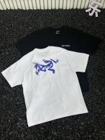 Arcteryx 始祖鸟 夏季新品后背模糊鸟标印花短袖休闲T恤 男女款 - 还在为户外运动穿搭不够专业又不够时髦而烦恼 始祖鸟Arcteryx这款套头圆领上衣