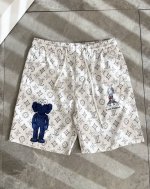 louis Vuit*On路易*登 2025春夏男女同款Logo休闲短裤，2025新款男女同款休闲短裤上线了，又是一件让人眼前一亮的佳作！主题概念的路*威登，全