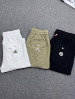 Mon 蒙口2025新款男士休闲裤，贸易公司渠道货，25F W新品，高端毛里求斯代工出品，品相完美如斯，官宣模特穿搭单品，每一季的王牌级爆款担当，俨然属于经典招