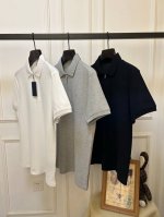 新品Prada普拉达 Ss夏季新品，男士胸前经典徽标刺绣珠地网眼商务休闲短袖Polo衫！香港洋行渠道货，重磅高端级臻品，完美沿袭了Prada家的精髓与基因，胸前