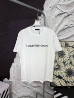款号Aa12 100 ck经典字母款短袖 calvin Kleinck 专柜同款 采用280G纯棉面料 32支双纱 拿手上非常有质感 立体 大气 夏天百搭好穿